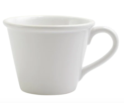 Vietri Chroma White Mug - Final Sale 40% off in cart