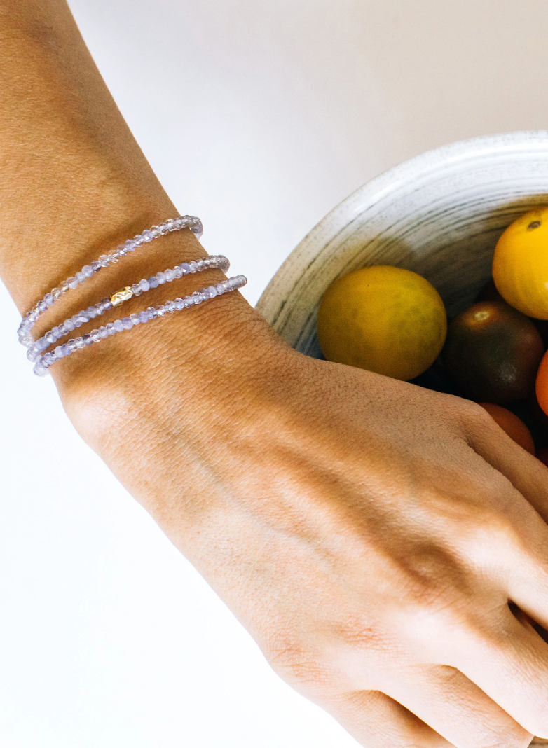 Amethyst Stratus Wrap Bracelet - Final Sale 25% off in cart*
