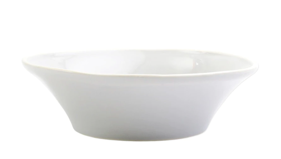 Vietri Chroma White Dishes