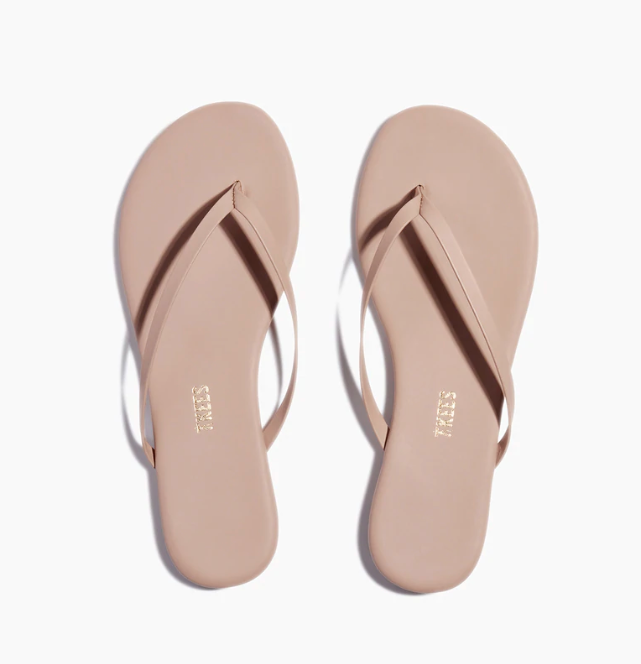 Pigments Light Solid Flip Flops - Final Sale 50% off in cart