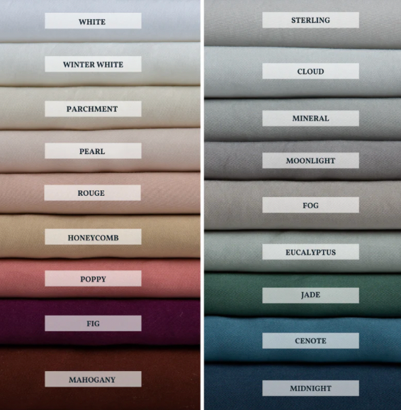 Madera Luxe Sheets