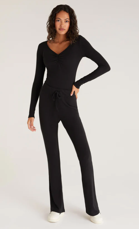 Z Supply Marled Flared Pant - Final Sale