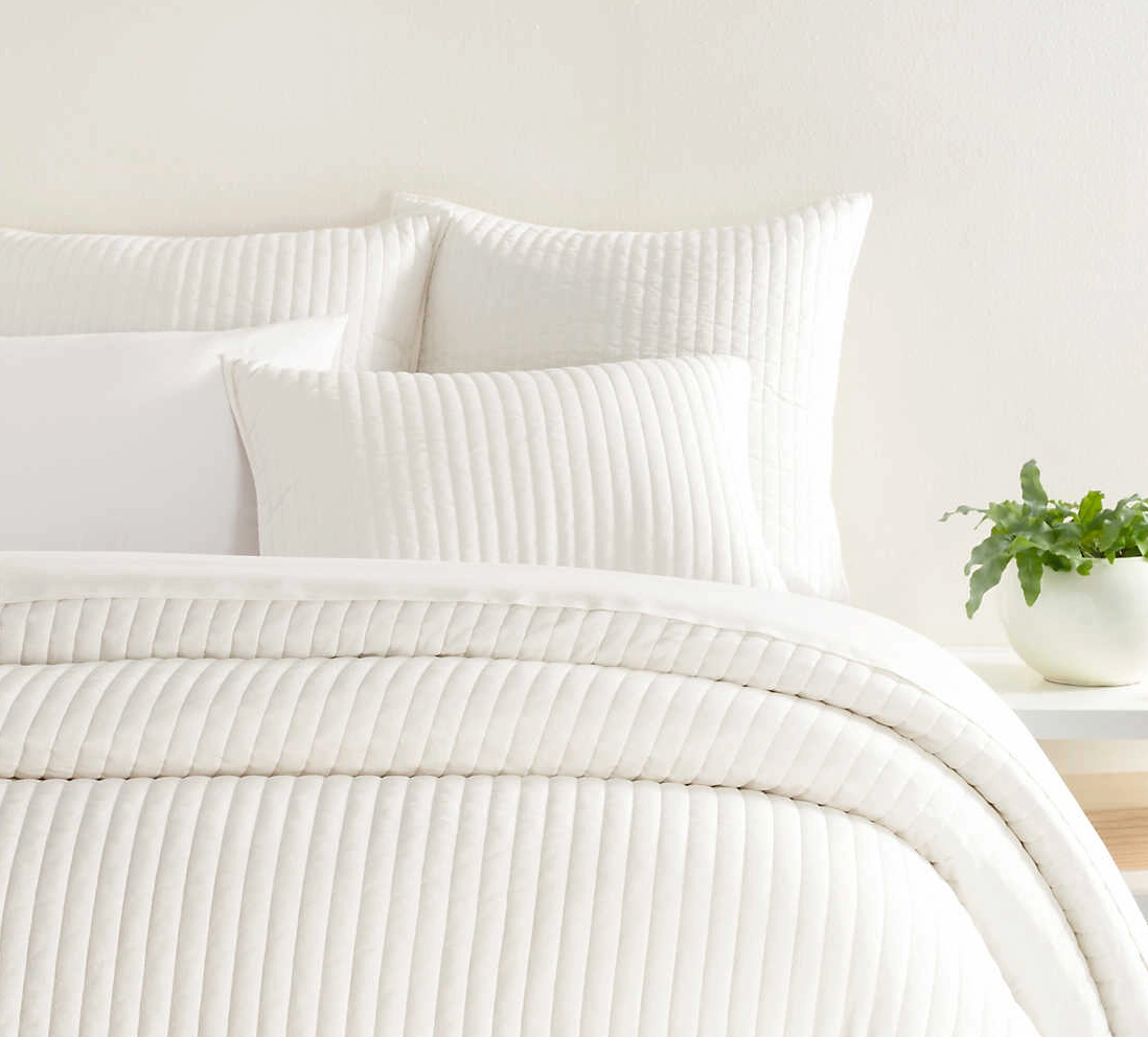 Cozy Comfy Cotton Quilted Blanket & Shams - Final Sale 40% off in cart