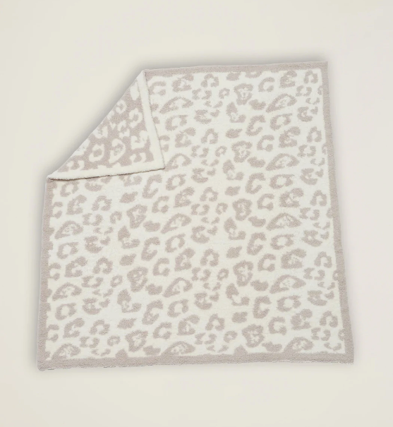 Barefoot Dreams CozyChic Barefoot in the Wild Baby Blanket