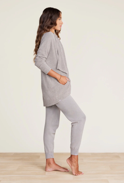 Barefoot Dreams CozyChic Ultra Lite Shawl Pointelle Cardi