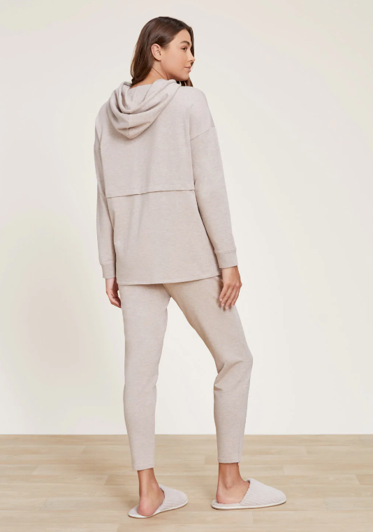 Barefoot Dreams Malibu Collection Fleece Luxe Lounge Anorak Sweatshirt - Final Sale 30% off in cart