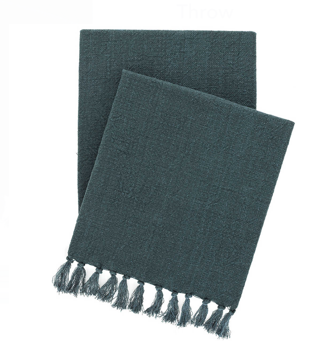 Evelyn Linen Throw - Final Sale 40% off in cart