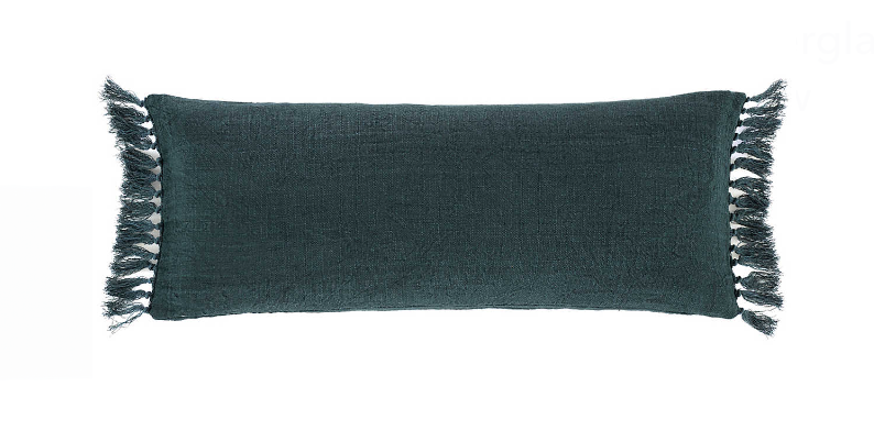 Evelyn Linen Decorative Pillow - Final Sale 40% off in cart