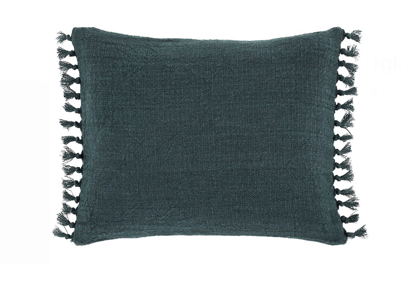 Evelyn Linen Decorative Pillow - Final Sale 40% off in cart