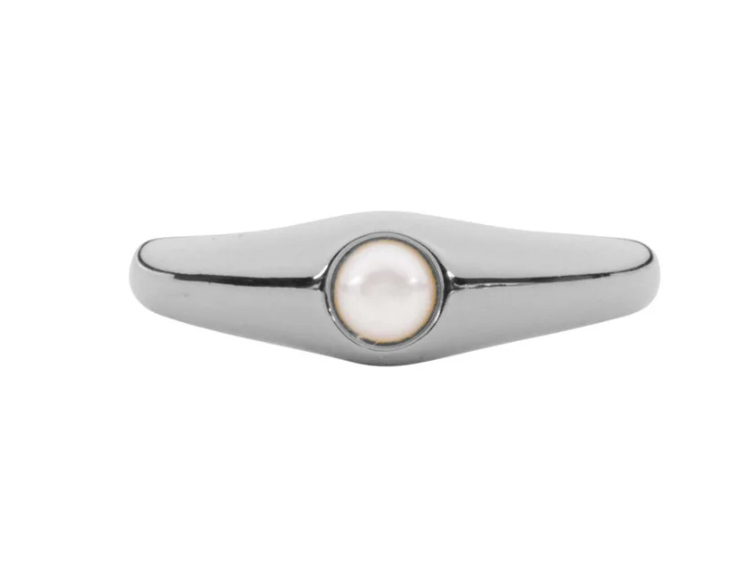 Pearl Signet Ring