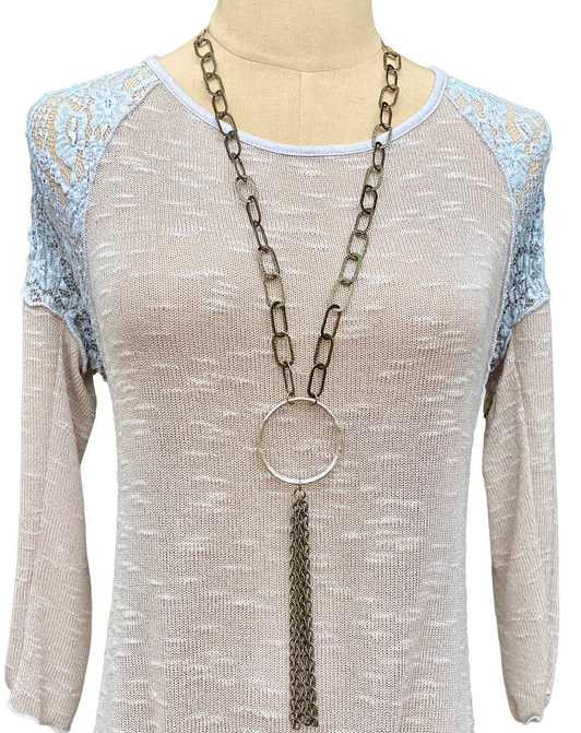 Inspire Designs Abundance Tassel Necklace - Final Sale