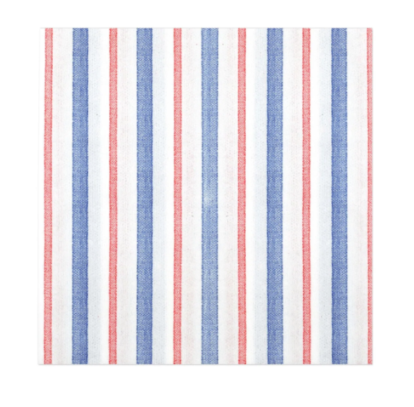Vietri Papersoft Americana Stripe Napkins