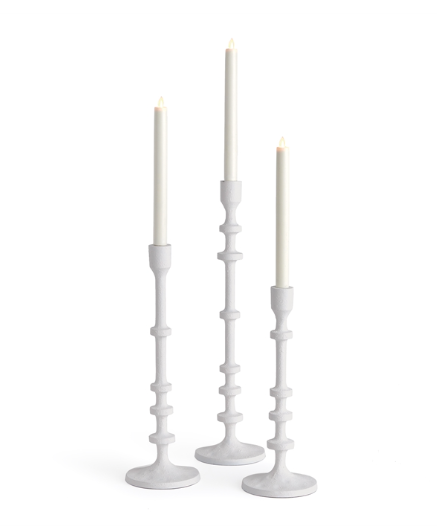 Abacus Taper Holders - Set of 3 - Final Sale 40% off in cart