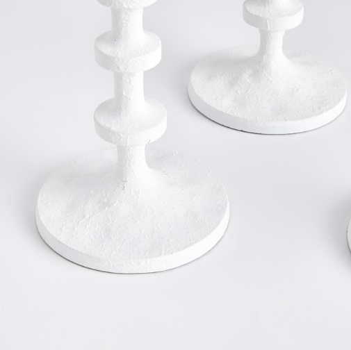 Abacus Taper Holders - Set of 3 - Final Sale 40% off in cart