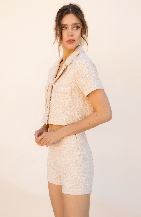 Abigail Tweed Shorts - Final Sale 50% off in cart