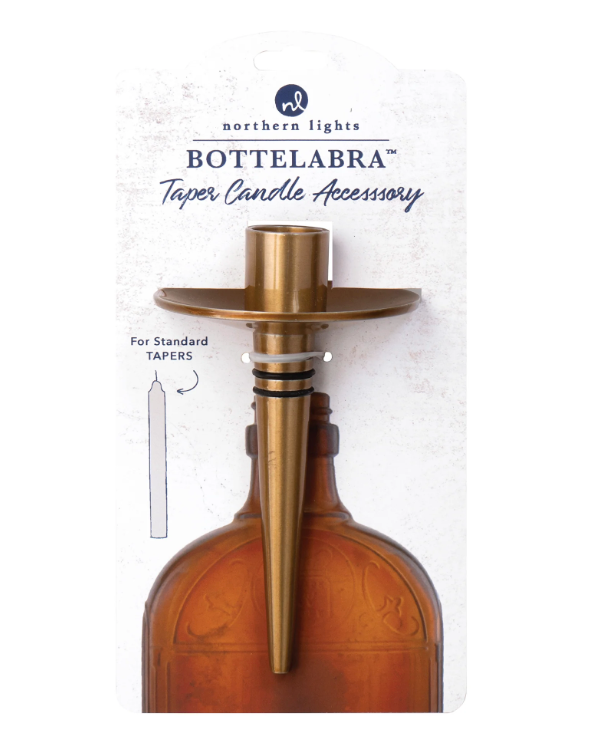 Bottlelabra Taper Holder