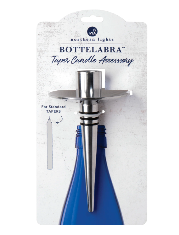 Bottlelabra Taper Holder