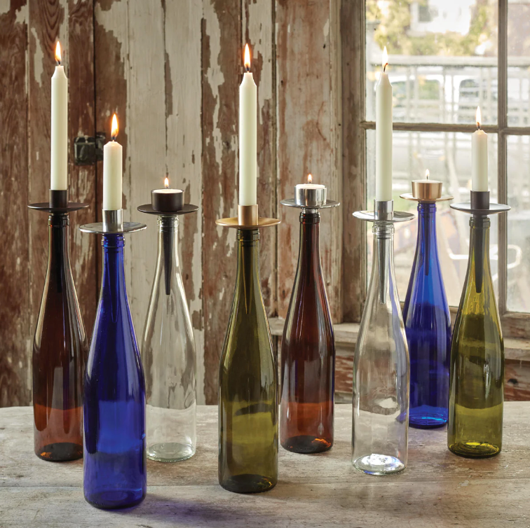 Bottlelabra Taper Holder