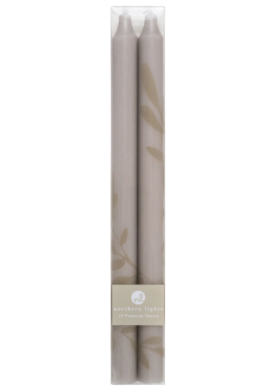 12" Taper Candles - 2 Pack - Final Sale 40% off in cart