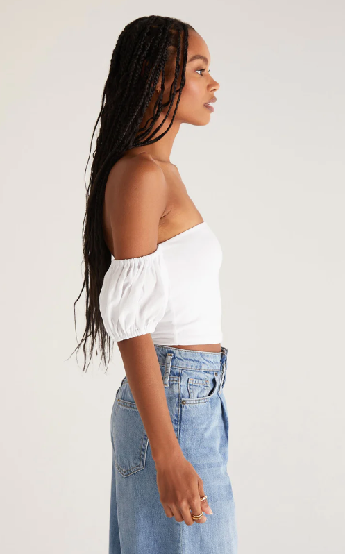 Z Supply Xenia Off Shoulder Top - Final Sale 50% off in cart