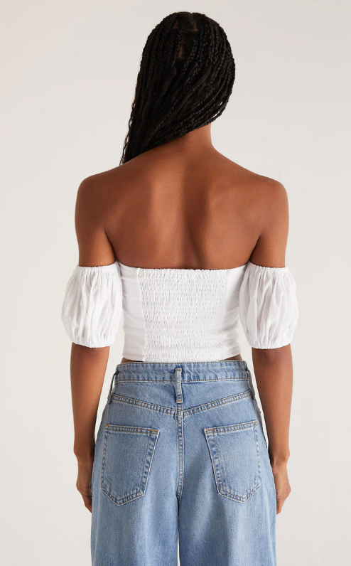 Z Supply Xenia Off Shoulder Top - Final Sale 50% off in cart