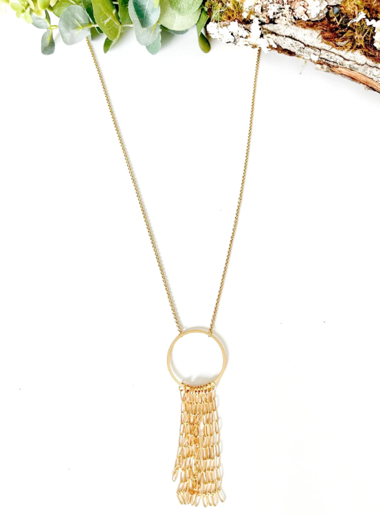 Inspire Designs Friendship Tassel Necklace - Final Sale 30% off in cart