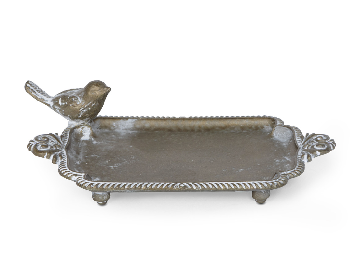 Brass Bird Soap Dish