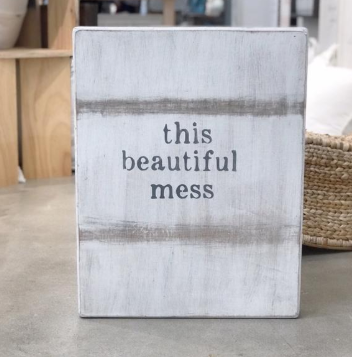 This Beautiful Mess Art 3x4