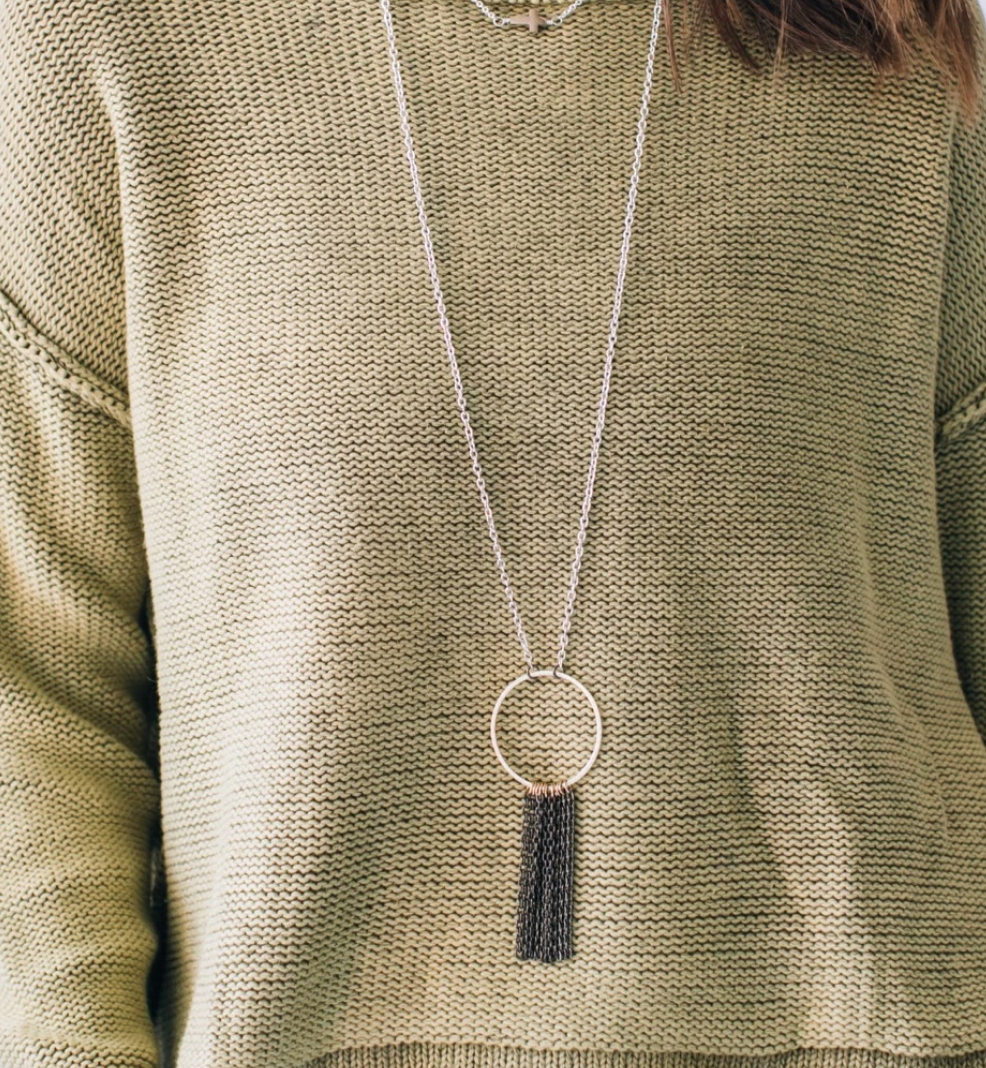 Inspire Designs Friendship Tassel Necklace - Final Sale 30% off in cart