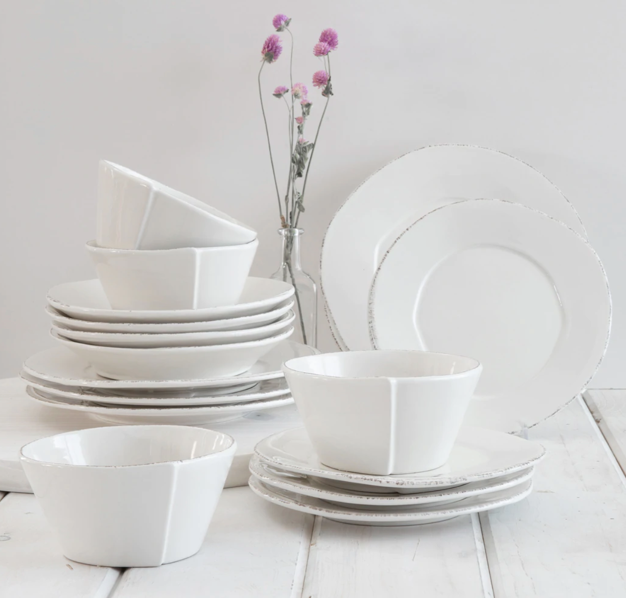 Vietri Lastra 4 or 16 Piece Place Setting - PREORDER