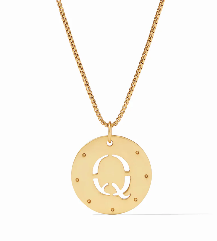 Julie Vos Monogram Pendant