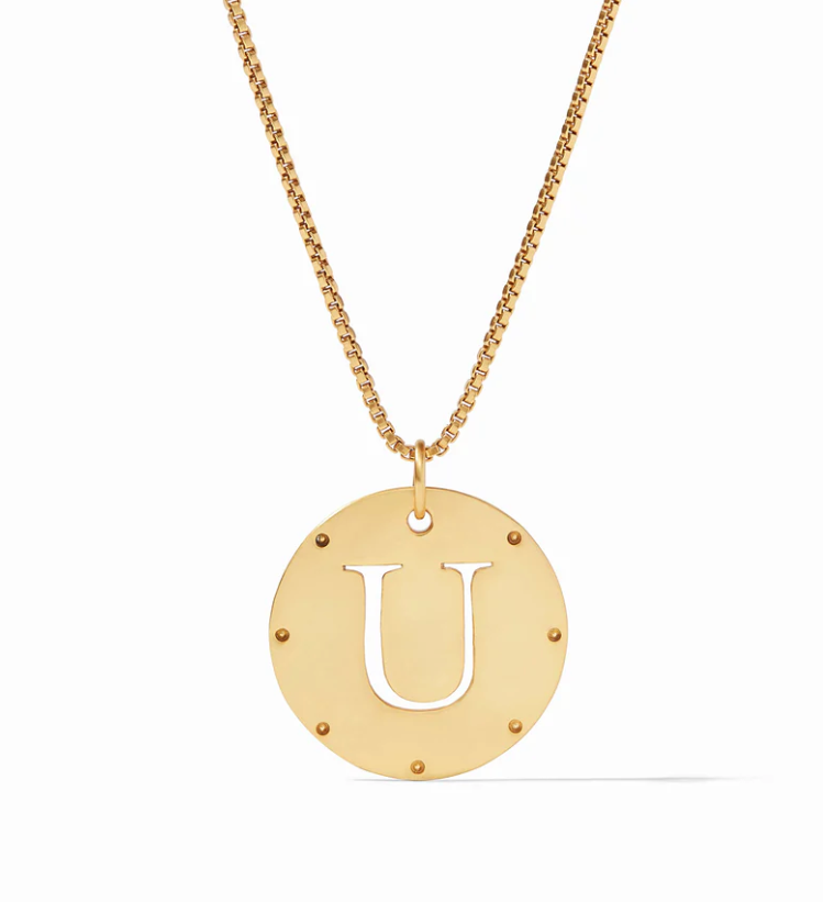 Julie Vos Monogram Pendant