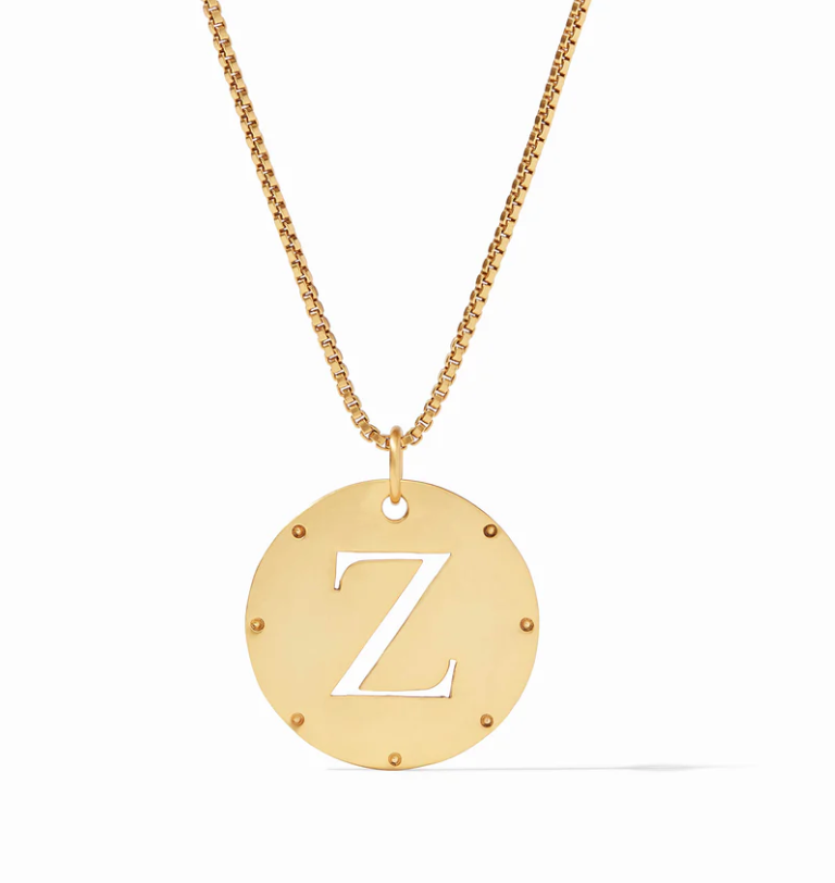 Julie Vos Monogram Pendant