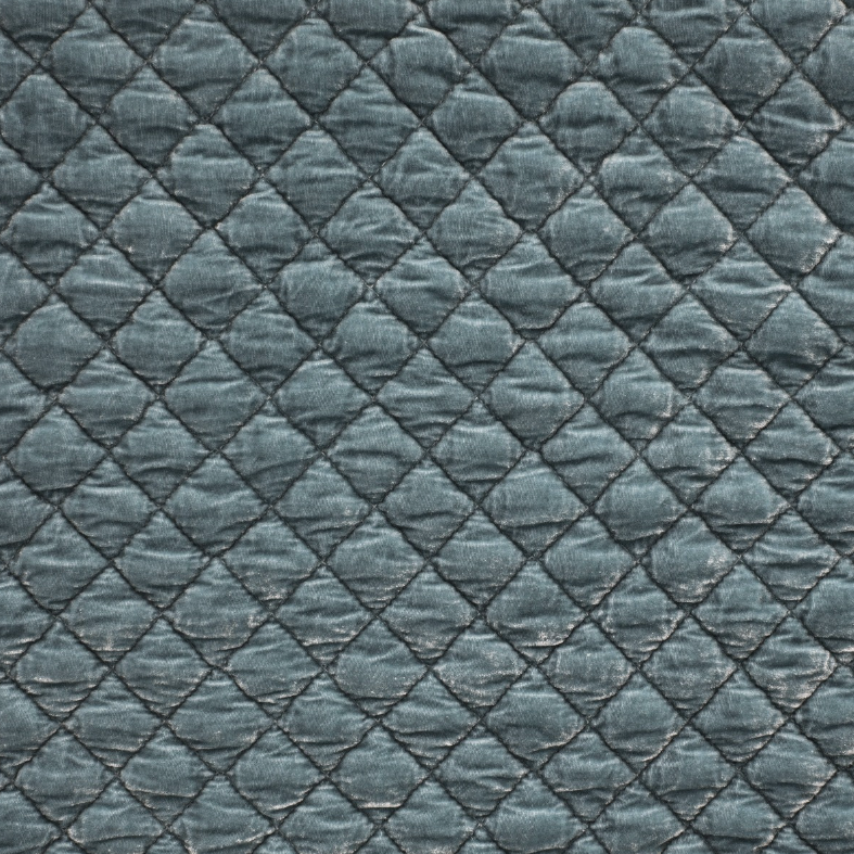 Silk Velvet Quilted Coverlet