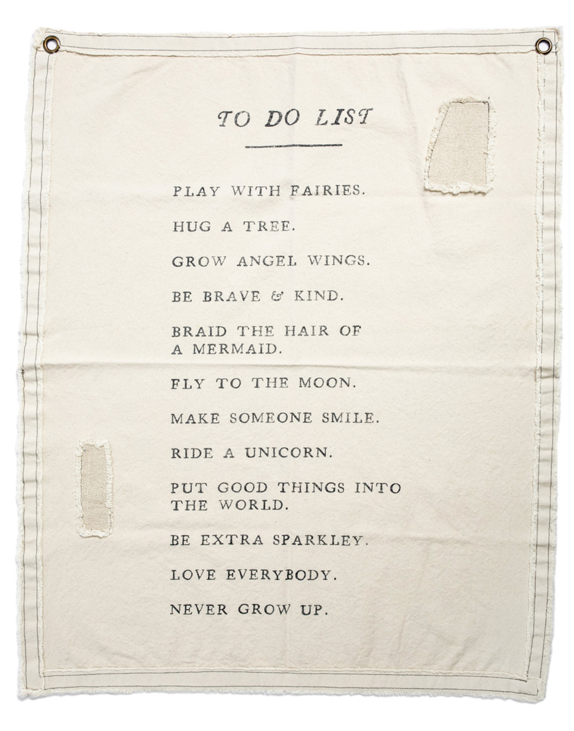 Canvas Wall Tarp - 31.5" x 40"