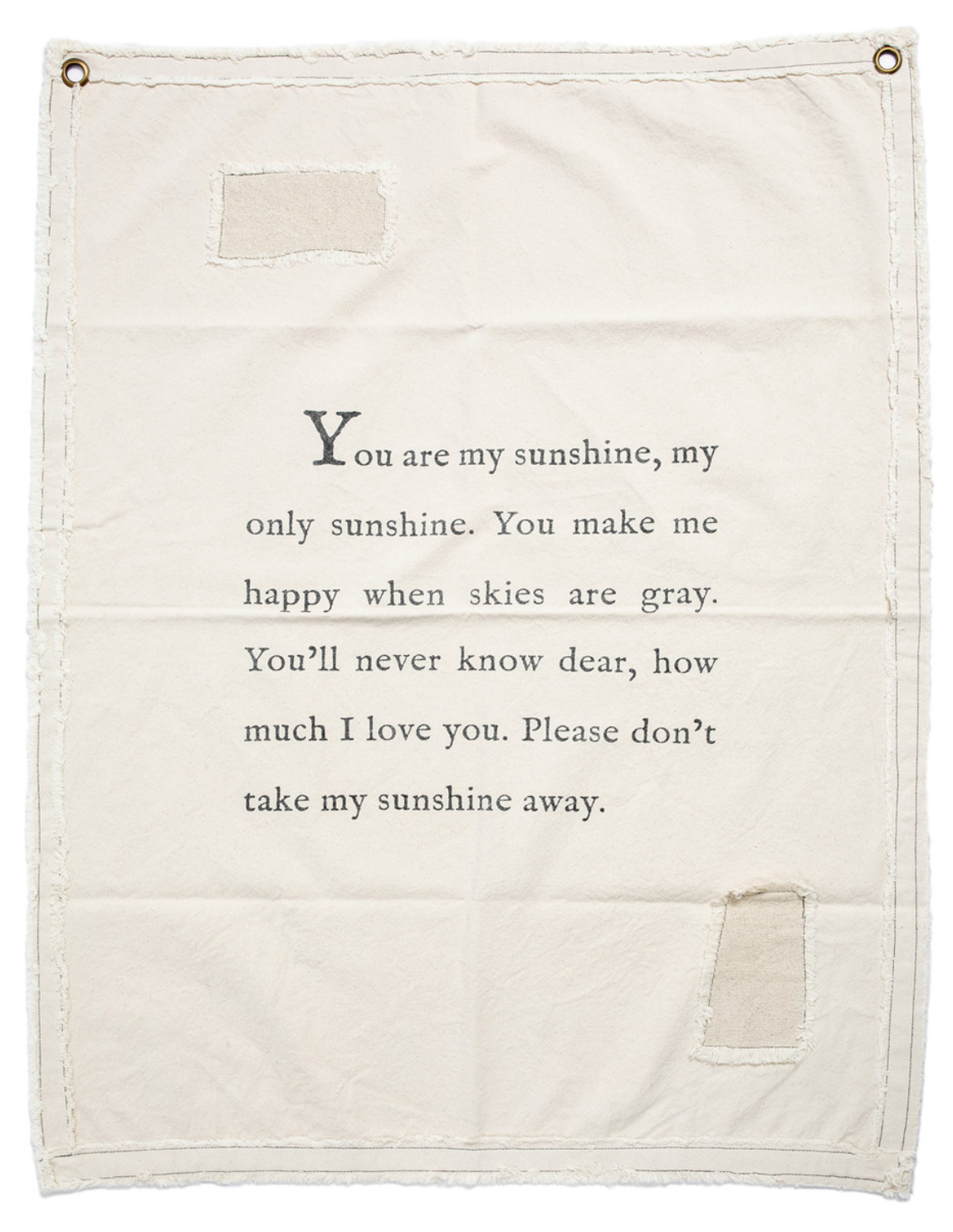 Canvas Wall Tarp - 31.5" x 40"