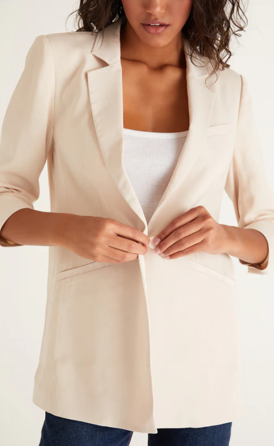 Z Supply Cinema Twill Blazer - Final Sale 40% off in cart