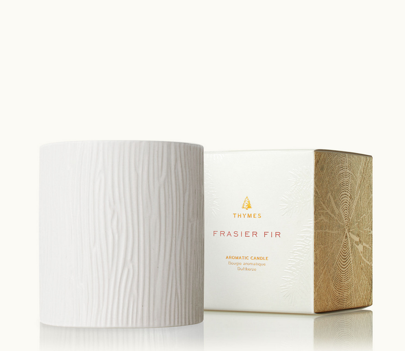 Thymes Frasier Fir Ceramic Candle