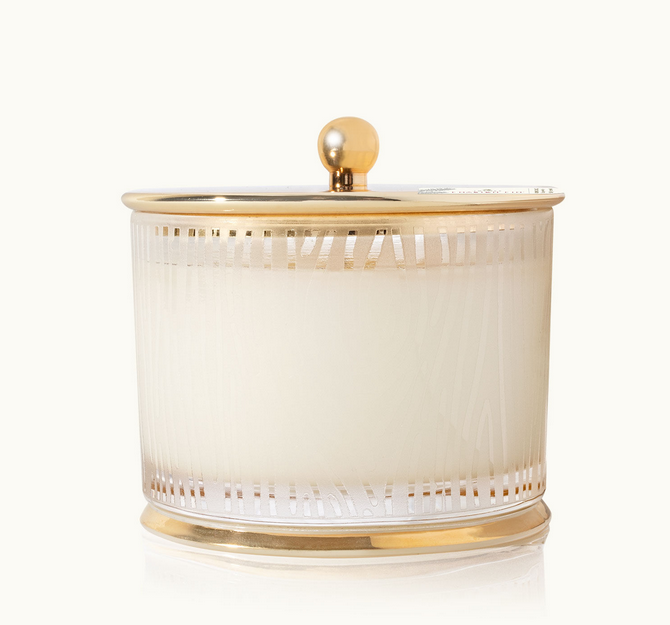 Frasier Fir Frosted Wood Grain Candle