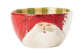 Vietri Old St. Nick Assorted Cereal Bowls - Sold Individually