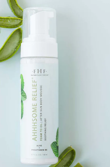 Farmhouse Fresh Ahhhsome Relief Foam-to-Oil After Sun Body Mousse