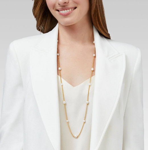Julie Vos Marbella Station Necklace