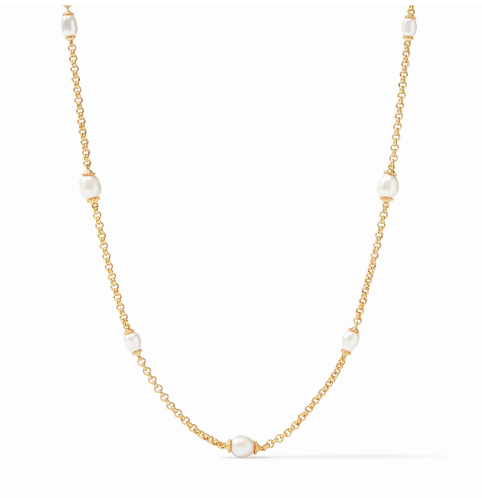 Julie Vos Marbella Station Necklace
