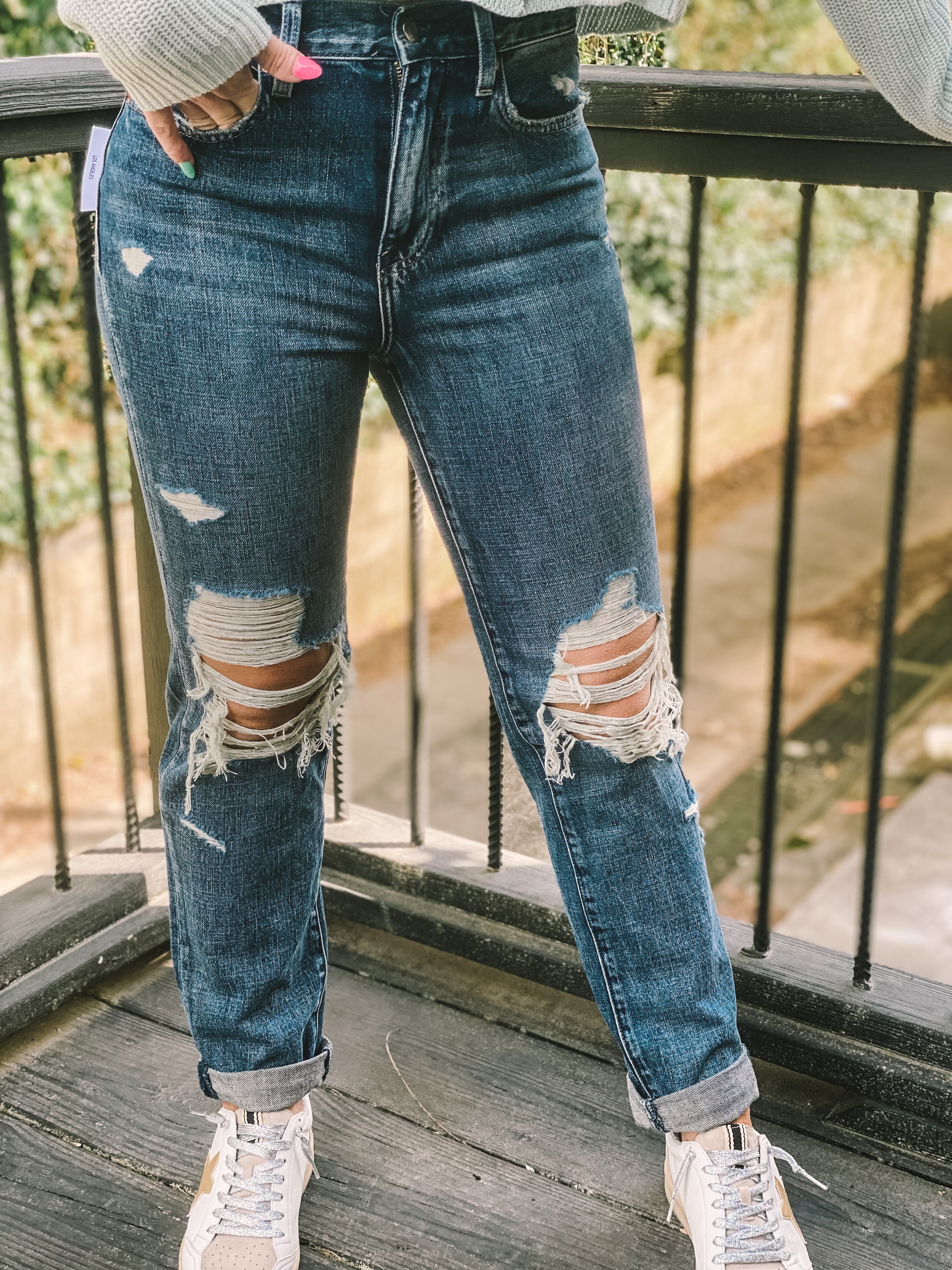 Pistola Presley H/R Relaxed Roller Jeans - Eternal Deconstructed - Final Sale