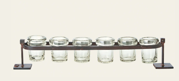 Jan Barboglio 6-Step Firedance Railroad Votives