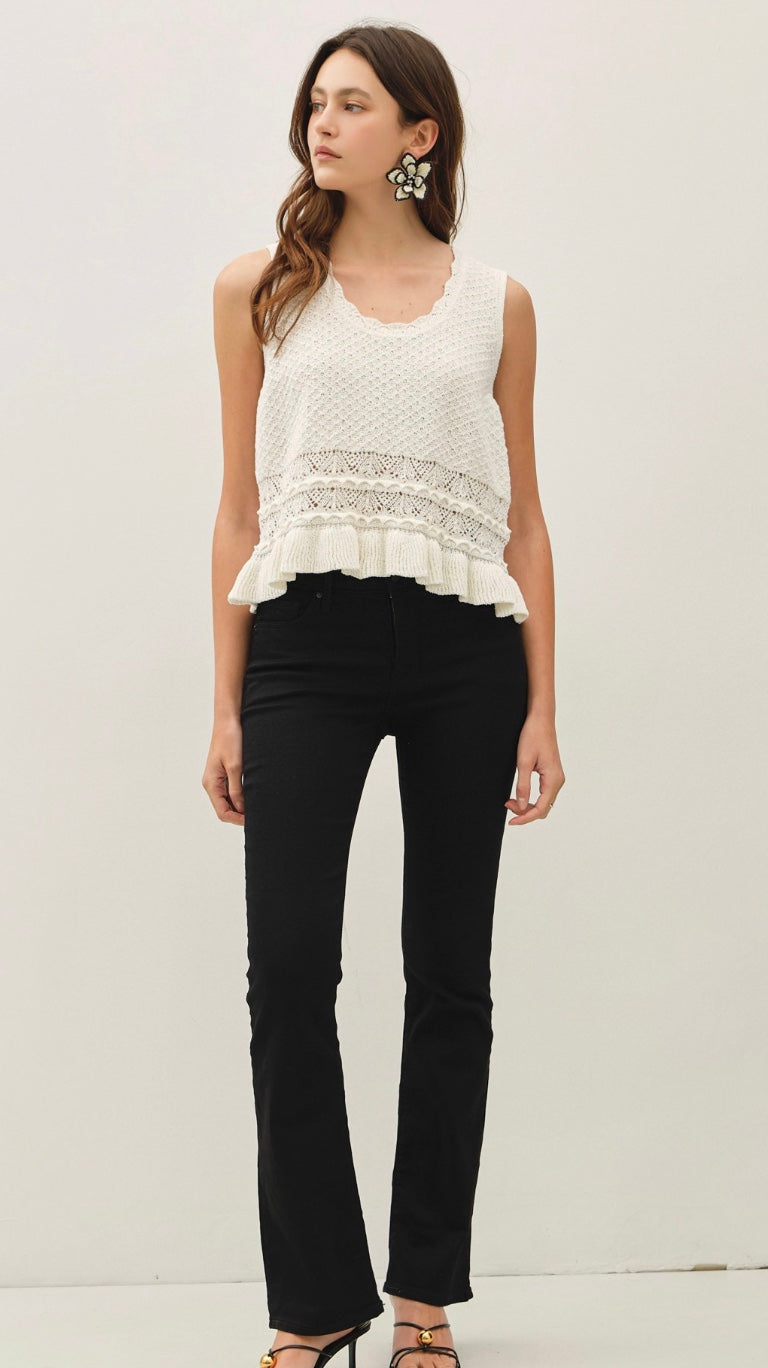 Isla Ruffle Hem Top