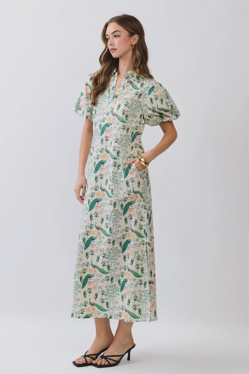 Penny Peacock Dress