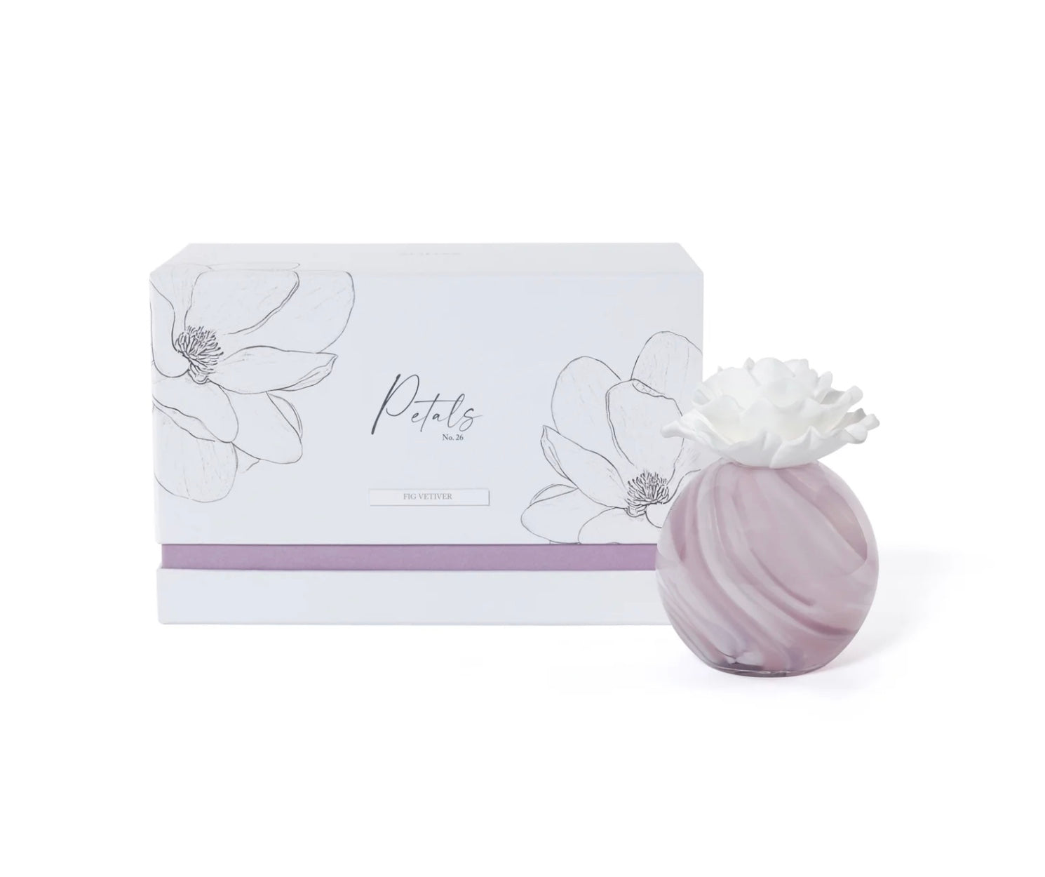 Petals Porcelain Diffuser - 6.76 oz