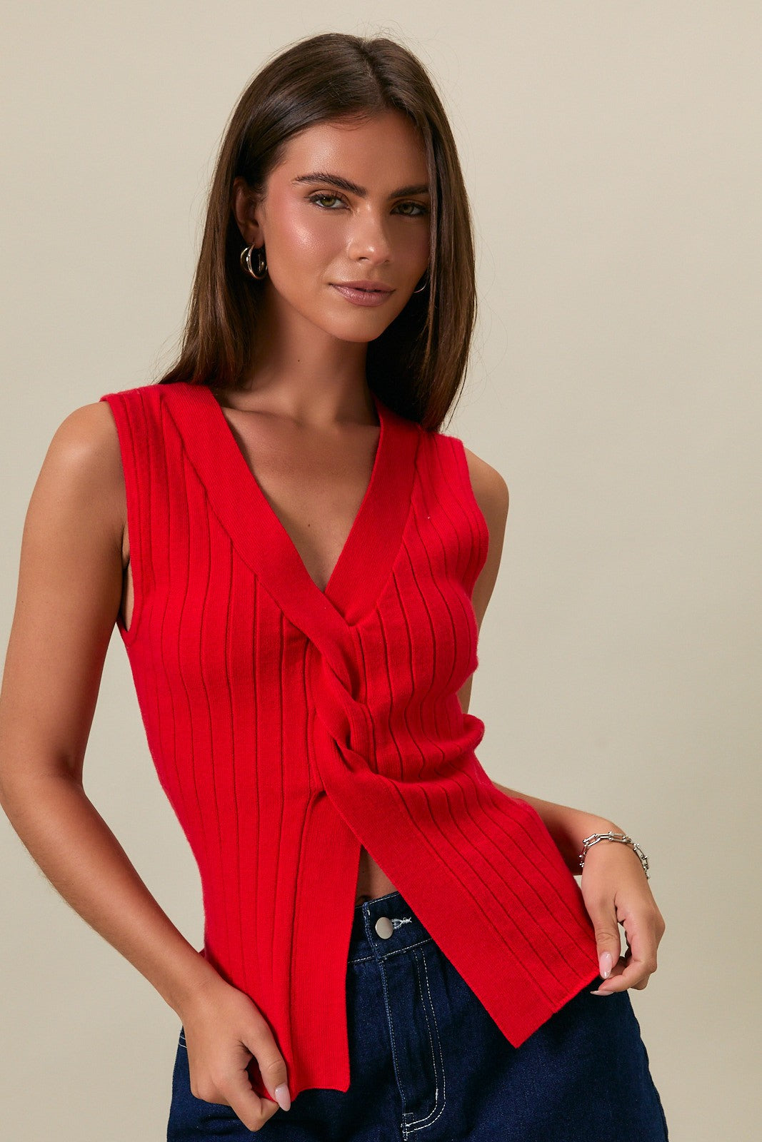 The Firecracker Twist Top
