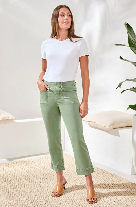 Tribal Kick Flare Pull On Pants